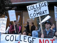 College Not Combat